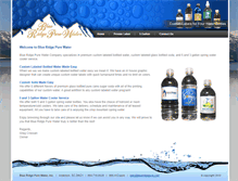 Tablet Screenshot of blueridgepure.com